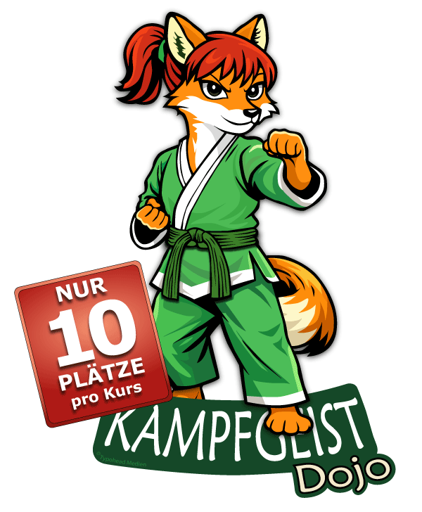 Im Kampfgeist Dojo Scheyern haben wir 10 Plätze pro Kurs, um direkt auf unsere Teilnehmer eingehen zu können. Im Kampfgeist Dojo Scheyern haben wir 10 Plätze pro Kurs, um direkt auf unsere Teilnehmer eingehen zu können.