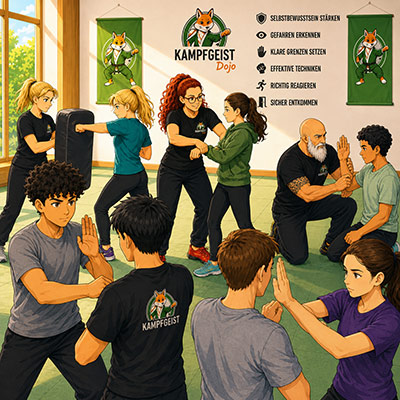 Das lernst du im Kampfgeisst Dojo Scheyern